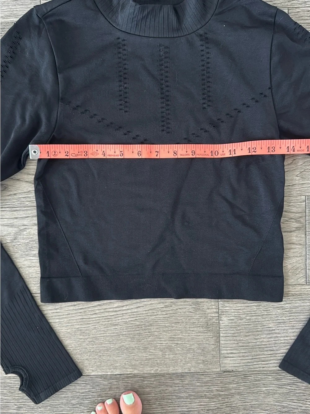 🌼OLD NAVY🌼 Bundle Active Cropped Seamless Workout Top, Size M - Picture 8 of 13